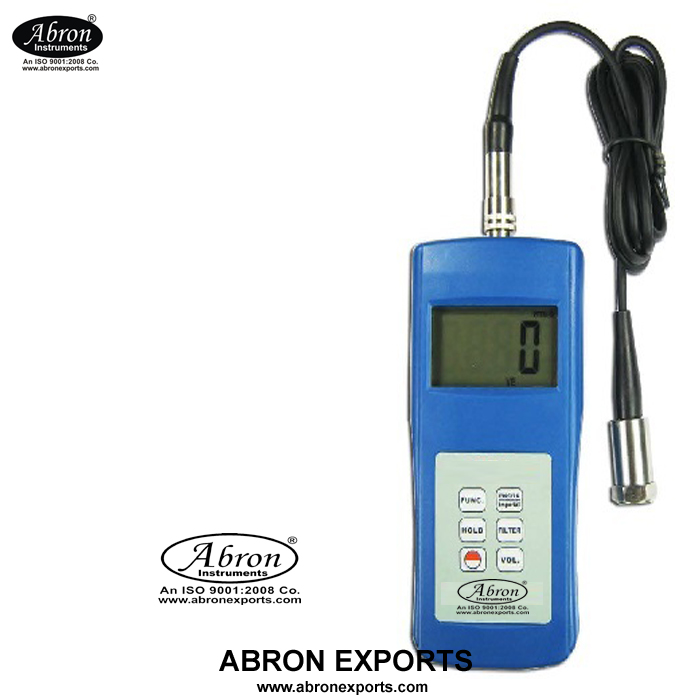 Vibration Meter Digital LCD Sensor Portable Measure Gauge Tester With Battery AE-1332A